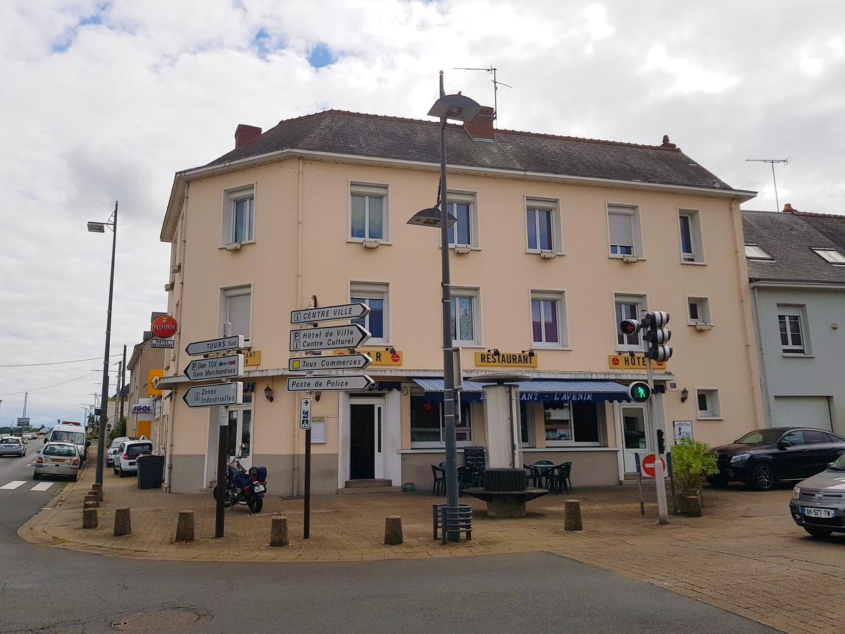 Hotel Restaurant L'Avenir Saint-Pierre-des-Corps Exterior foto